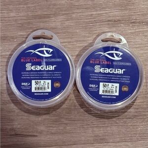 Seaguar Blue Label Fluorocarbon Leader (2 pack)